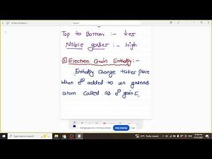 Periodic Trends in Physical Properties I Modern Periodic Table I Class XI
