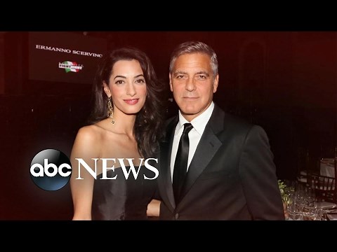 Clooney family welcomes twins Ella and Alexander