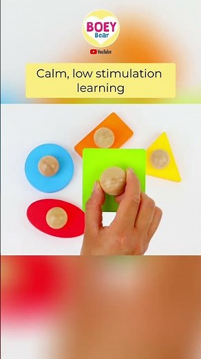 Low stimulation baby & toddler learning videos #toddler #learn