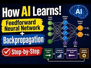 L3: Feedforward Neural Networks Explained | Backpropagation Made Easy (Step-by-Step)