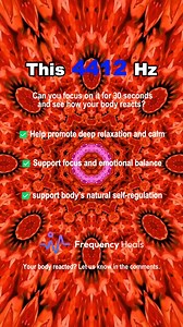 👉 Explore the full 4412Hz session🔗 https://www.frequencyheals.com/?utm_source=Facebook&utm_medium=Page&utm_campaign=frequency&utm_content=4412hz Associated with deep cleansing and energetic reset Get more free resources by leaving your email on our homepage 📬 #4412Hz #FrequencyHealing #SoundTherapy #EnergyCleansing #VibrationalHealing #CellularSupport #DailyWellness | FrequencyHeals