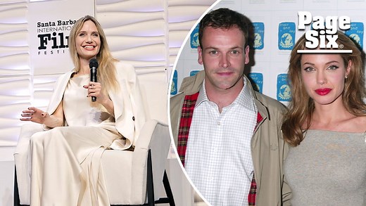 Angelina Jolie reveals where she stands with ex Jonny Lee Miller in rare comment about first marriage