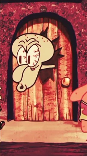 Squidward yells at SpongeBob and Patrick earrape #spongebob #shorts #memes #earrape