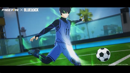 13K views · 325 reactions | Free Fire x BLUE LOCK Collab is Here!  Bring your game to the next level with BLUE LOCK-inspired cosmetics! ⚽️ Grab Isagi and Nagi bundles to become your favorite soccer legend and break your limits in Free Fire like never before!  Don’t miss out on this limited-time event! Log in now and kick your way through this awesome collab!  #freefire #freefirexBLUELOCK | Garena Free Fire | Facebook