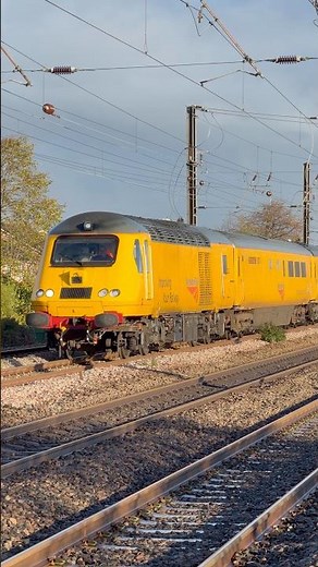 Rare Class 43 HST Measurement Train Accelerates | York