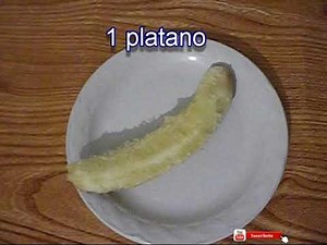 PAN de platano y avena en sarten facil