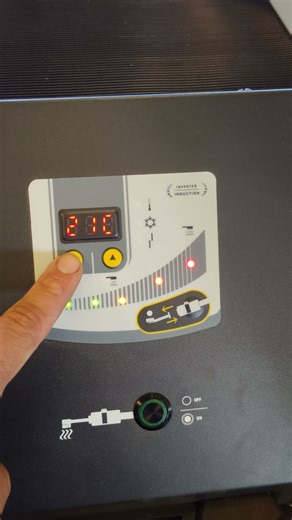 Induction heating - start GYS 220LG