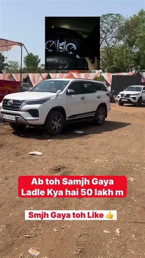 Safety Test 👍 UK07 Fortuner Crash #uk07rider #fortuner