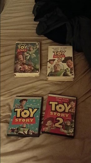 I Have The First Two Toy Story Movies on Both VHS and DVDs