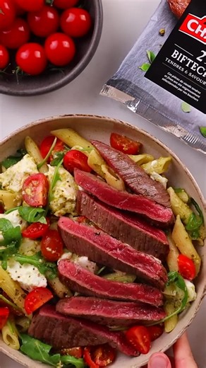 Recette de pâtes au bœuf tendre et savoureux Jow