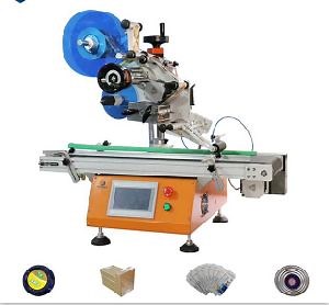 [Hot Item] Desktop Pouch Bag Labeling Machine Flat Surface Pouch Applicator with Paging Machine