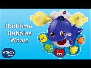 VTech Toys UK | Bathtime Bubbles Whale | Toys for Kids
