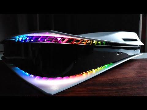 DIY PS5 Console: eXtremeRate's RGB Led Light Strip | Step by Step Tutorial