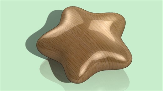 SolidWosks建模-小星星