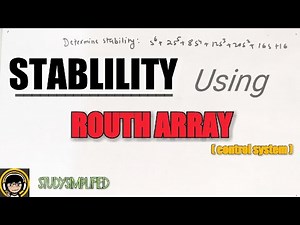 Auxiliary equation in routh array (CONTROL SYSTEM)