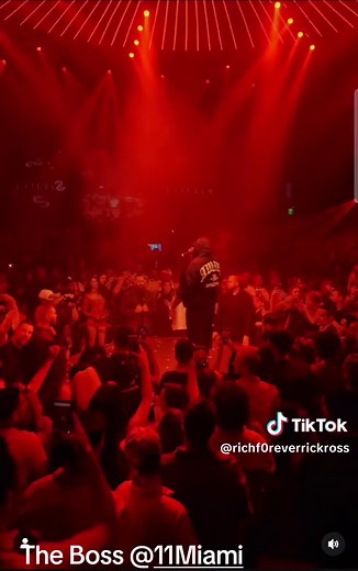 Rick Ross Live at 11 Miami - The Boss
