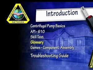 Centrifugal Pump Training - mechanical animation
