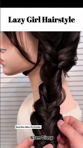 Easy Rope Braid Hairstyle ✨ #RopeBraid #BraidTutorial #CuteHairstyles