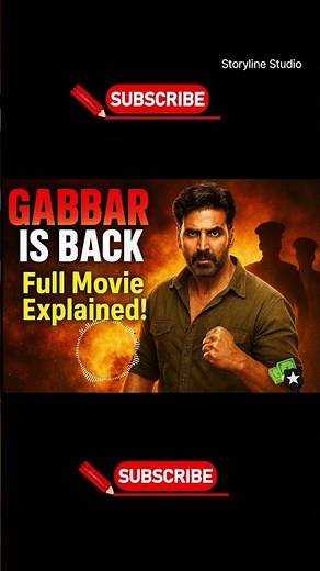 Gabbar Is Back | Full Movie Explained Scene by Scene in Hindi | Akshay Kumar Action Movie