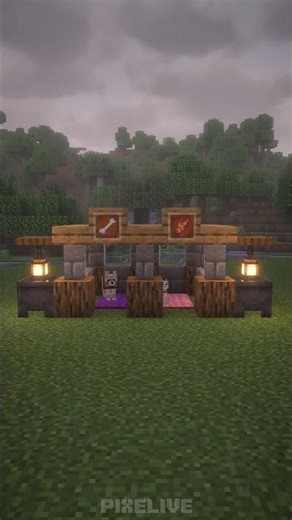 MODERN AND EASY HOUSE FOR ANIMALS IN MINECRAFT ✅ #minecraft #minecraftbuilding #shorts