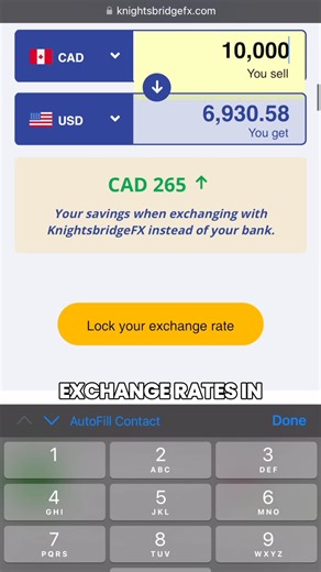 Knightsbridge FX is the go-to currency exchange service for Canadians...