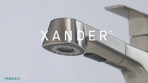 The Xander Collection's sharp angled design makes it a perfect statement piece for a modern kitchen. | Peerless