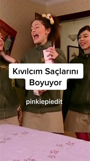 Kıvılcım Kızıl Saç Boyama Videosu