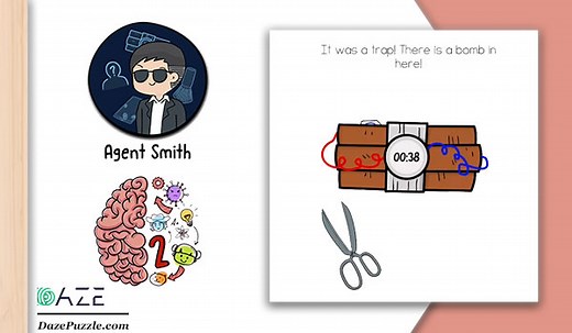 Brain Test 2 Agent Smith Level 6 It was a trap! Answer