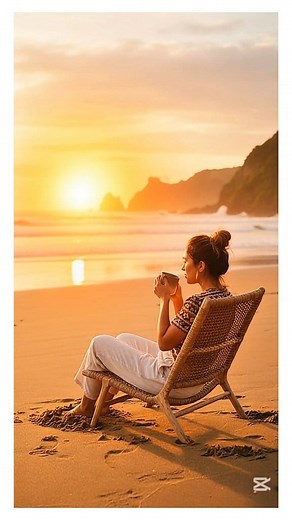 Happy weekend! Let’s unwind and let the sunrise set the tone for a peaceful weekend. ☕ . Here’s to slow mornings and restful days. . Drop a 😊 in the comments if you're ready to relax and tag someone who needs this moment too! . . . . . . . #sunrise #WeekendVibes #SunriseRelaxation #WāhineTime #NatureLovers | Cultural AI Muse