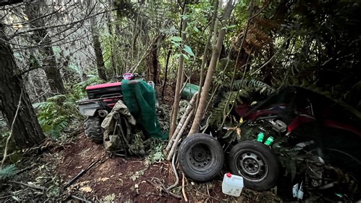 Remote camp where ‘Bushman’ was holed up with feral kids before being shot