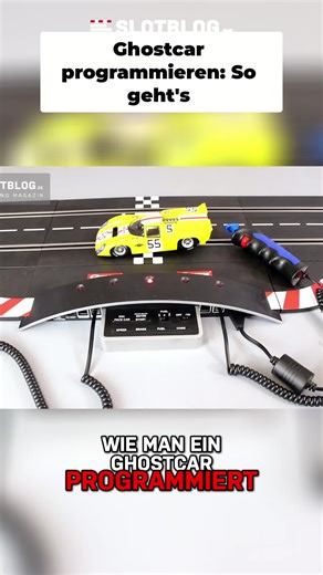 Roland | Slotracing, Slotcars on Instagram: "#2 Carrera Digital Control Unit - Ein Ghostcar programmieren #slotblog #slotcars #slotracing"