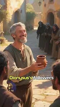 Dionysus: Party God with a DARK Side #greekmythology #shorts