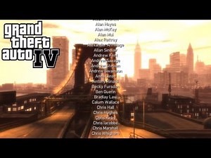 End Credits - GTA IV