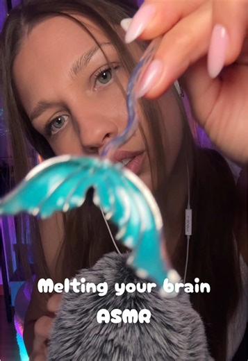 LIVESTREAM Tomorrow. I had a teroble day, I really Need to relax and think about everything 🙏🏼🩵 that’s you an extra video tonight! 🧜🏽‍♀️Melting your brain asmr #asmrfacebrushing #asmrrelax #mouthsounds #asmr #asmrsounds