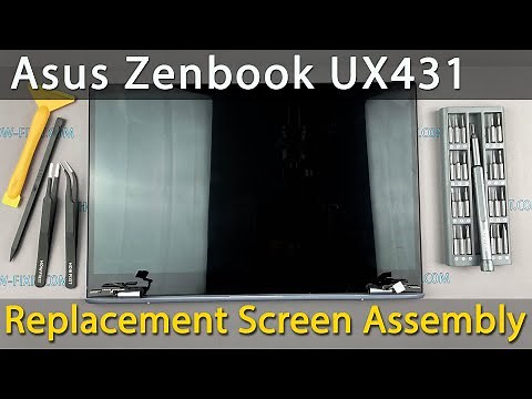 Asus Zenbook 14 UX431 Screen assembly replacement guide