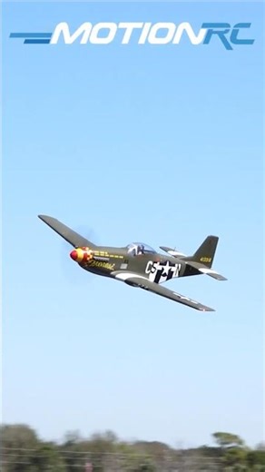 The definitive RC foam-electric P-51D Mustang is here from FlightLine RC! #rc #rcwarbird