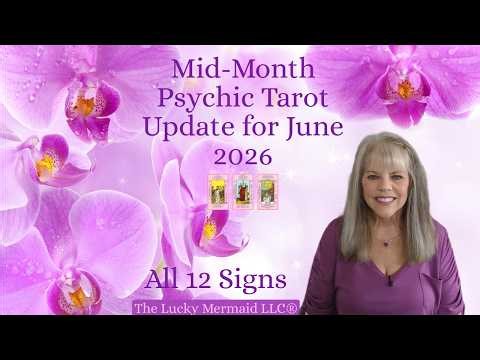 Mid Month Psychic Tarot Update for June 2026 by Pam Georgel