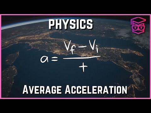 Average Acceleration in Physics