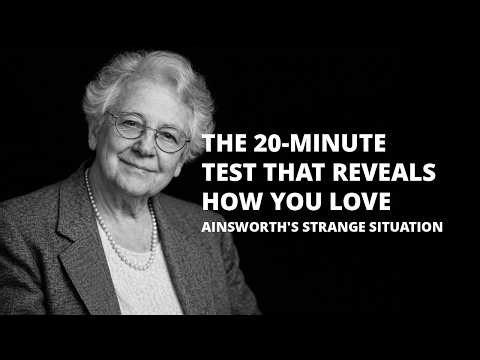 The 20-Minute Experiment That Reveals How You Love | Ainsworth's Strange Situation