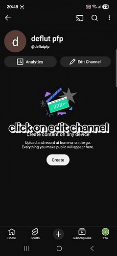 how to change pfp
