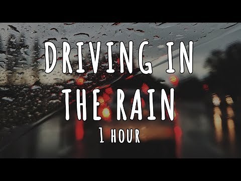 Driving in the Rain 1 Hour | ASMR Rainy Drive Sounds | Sleep, Meditation, Study, White Noise