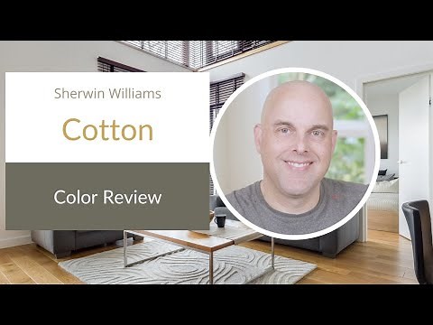 Sherwin Williams Cotton Color Review