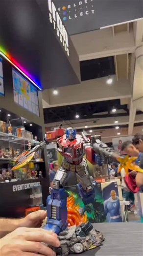 Iron Studios | Collectibles | For the first time, Iron Studios is presenting our Trasnformers line at SDCC! Starting with Optimus Prime Art Scale 1/20 now available to... | Instagram