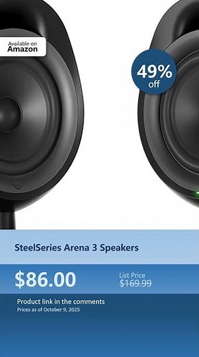 SteelSeries Arena 3 Speakers