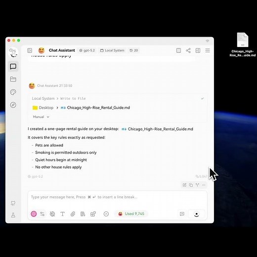 AI manages your local files 🤖