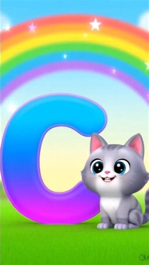 C for Cat 🐱 | Learn ABC Alphabet for Kids | Fun Nursery Rhymes | Mini Minds World #shorts