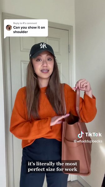 Large Marc Jacobs Tote Bag with Laptop Compartment