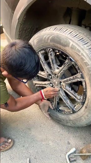 Tyer fitting #automobile #reels #tyer #repair #mechanic #youtubeshorts