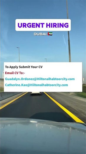 Hilton Hotel Dubai Hiring Now | Multiple Hotel Jobs in UAE | Apply Today 🇦🇪