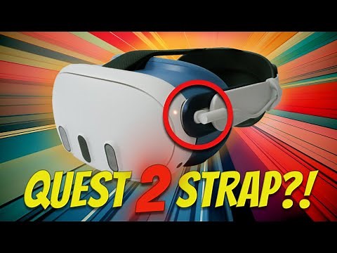 Use The Quest 2 Strap on The Quest 3!